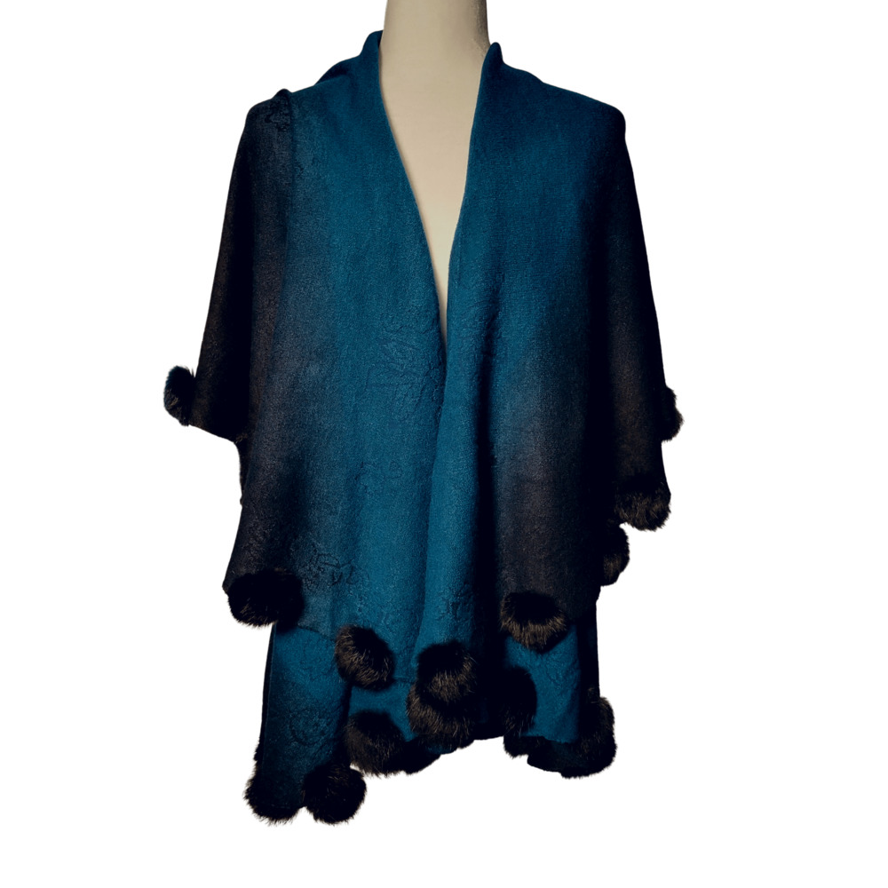 Jon & Anna - New York - Blue, Gray, and Black Sweater Vest - One Size